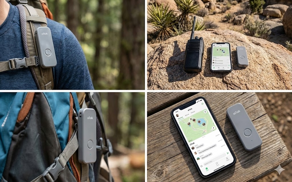 无网通信新选择：aiTalk手机伴侣 vs 传统对讲机