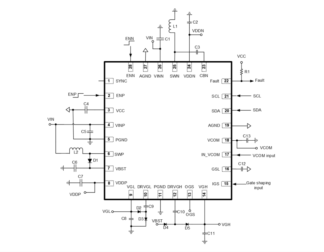 MPS发布车规级TFT LCD偏压驱动器MPQ5613D-AEC1：高性能车载显示解决方案