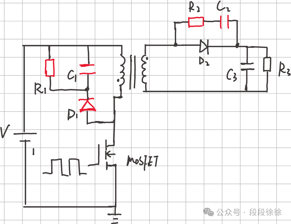反激开关电源RCD钳位电路详解：保护MOSFET的关键技术