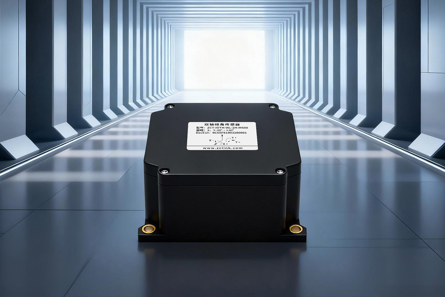 无线倾角传感器：货架监测毫米级倾斜预警解决方案