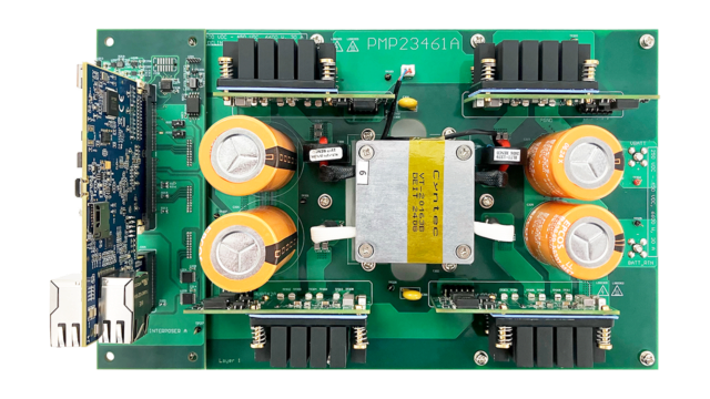 基于 GaN 的 4kW 双向 CLLLC 变换器参考设计