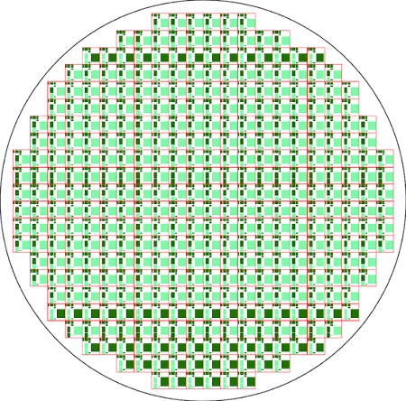 A wafer dicing plan obtained by HVMIS-SA-Z for I4 with 1X volume ( good... | Download Scientific Diagram